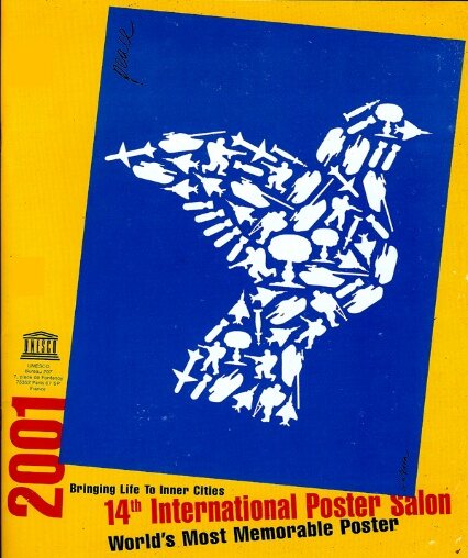 Poster by Luba Lukova, winner of the 2001 World's Most Memorable Poster competition