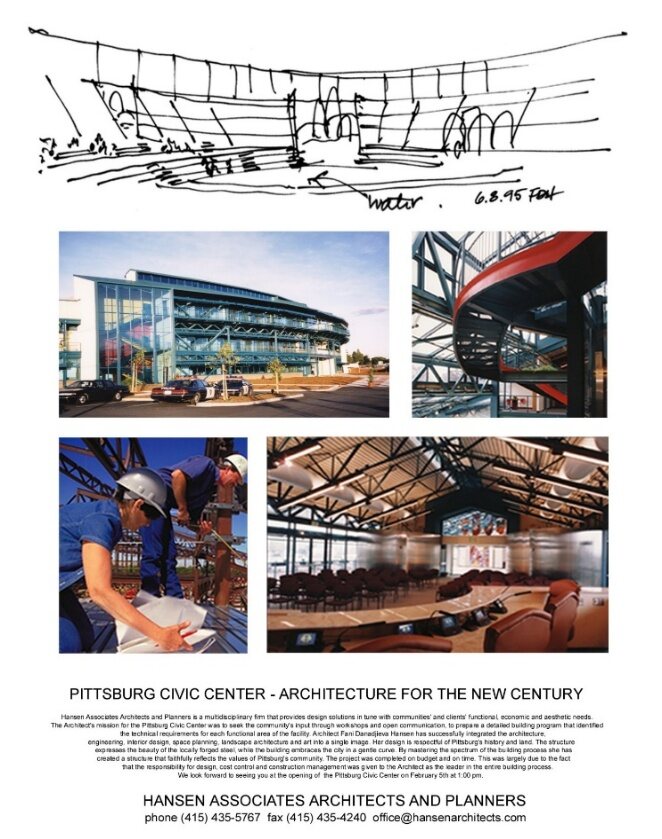 Pittsburg Civic Center, architecture for the new century