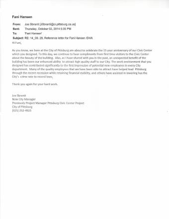 First page of letter: Joe Sbranti