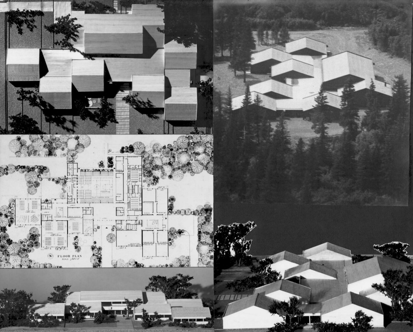 Models and site studies for the Seward school