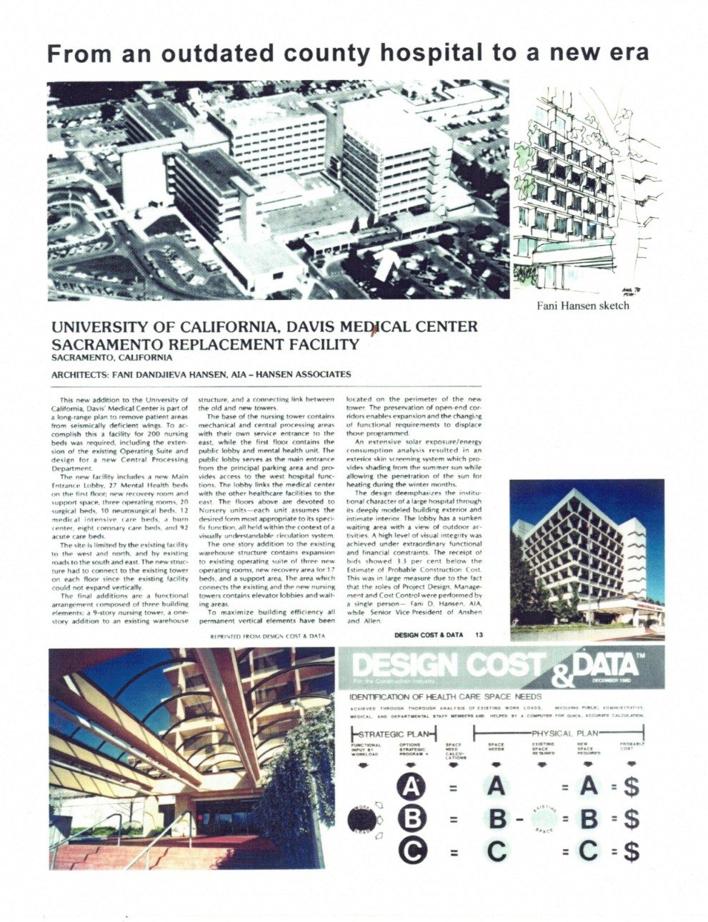From an outdated county hospital to a new era