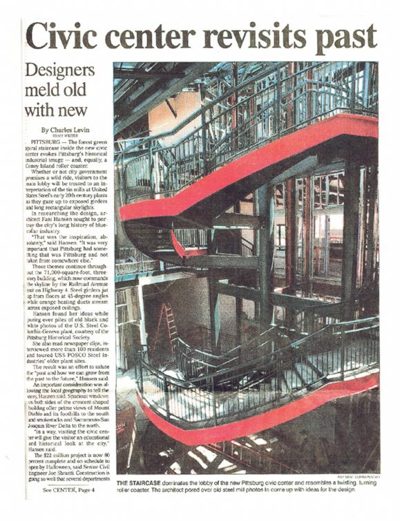 Civic Center Revisits Past, Melds Old with New, Ledger Dispatch